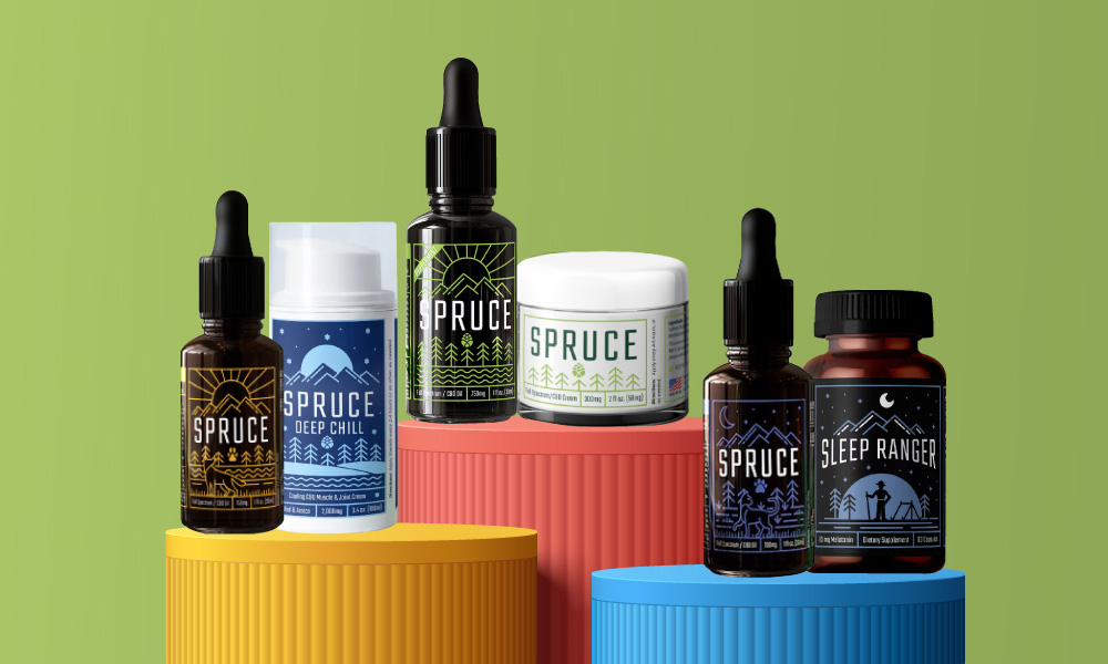 Spruce CBD Brand Product Showcase