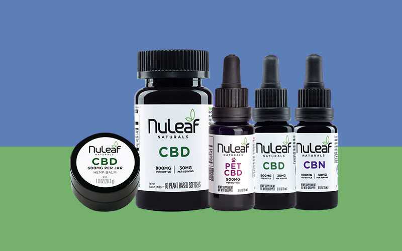 Nuleaf Naturals CBD Products Showcase