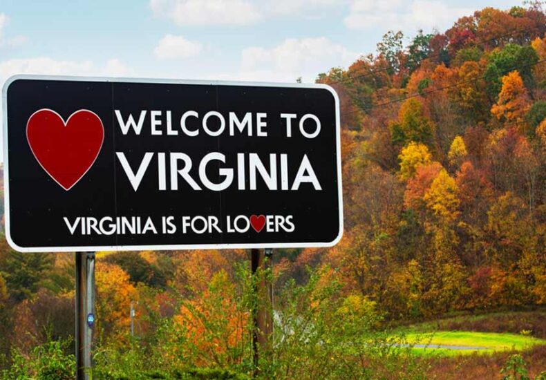 Signboard of Virginia