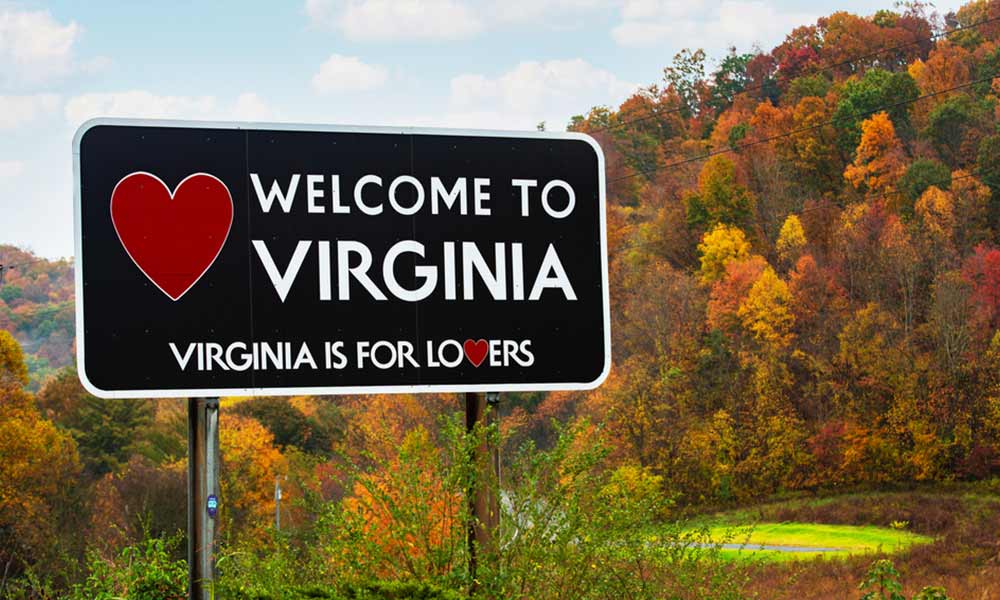 Signboard of Virginia