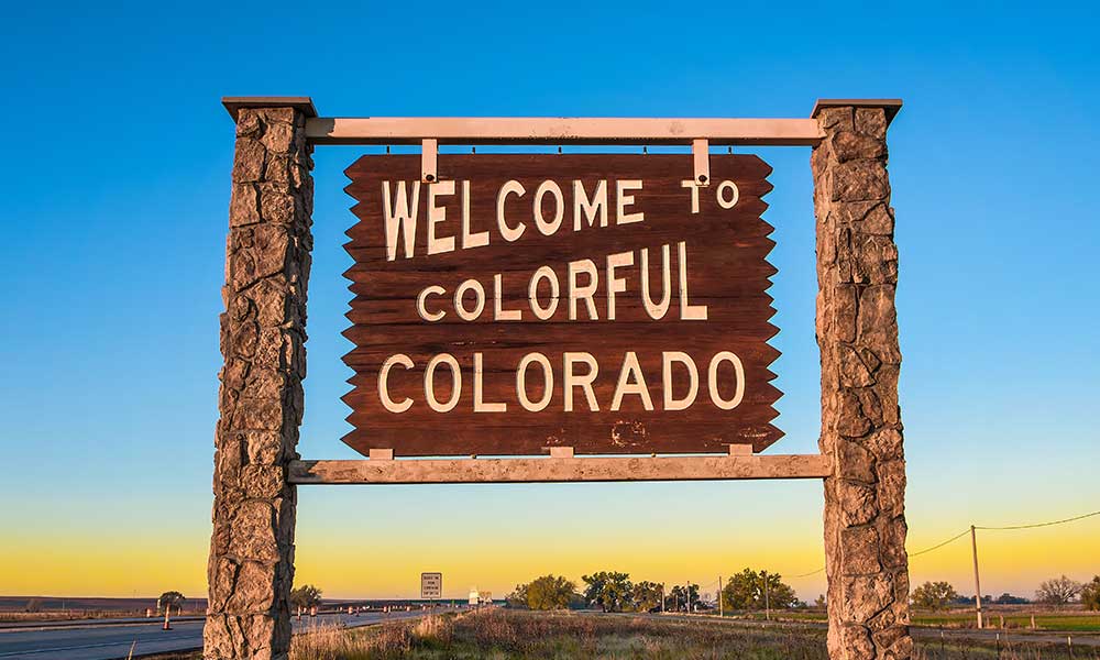 Welcome To Colorado Banner