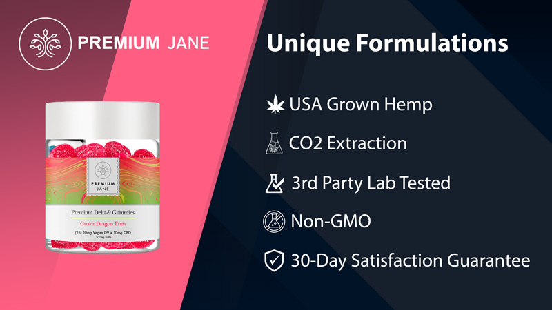 Premium Jane Delta-9 Gummies Details